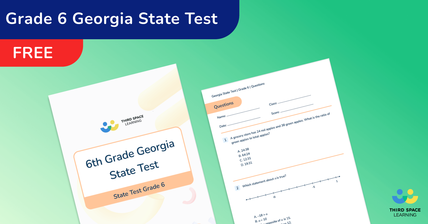 6th Grade Georgia Milestones Practice Test