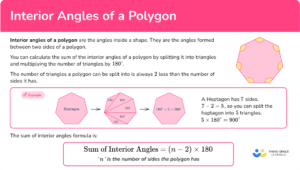 Interior Angles of a Polygon - Math Steps, Examples & Questions
