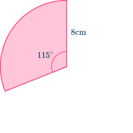 Perimeter of a sector 1 US