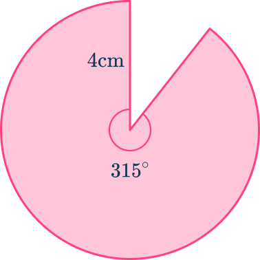 Perimeter of a sector 12 US