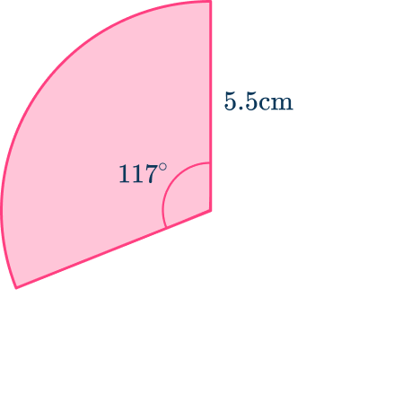 Perimeter of a sector 4 US