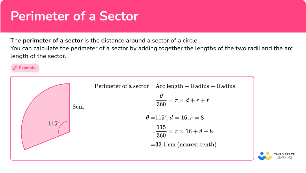 What is the perimeter of a sector?