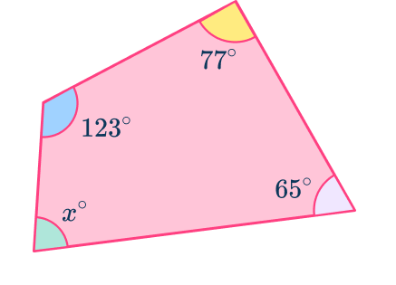 Quadrilateral angles 21 US