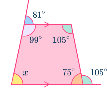 Quadrilateral angles 26 US