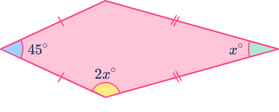 Quadrilateral angles 27 US