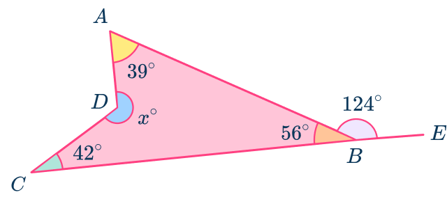 Quadrilateral angles 36 US