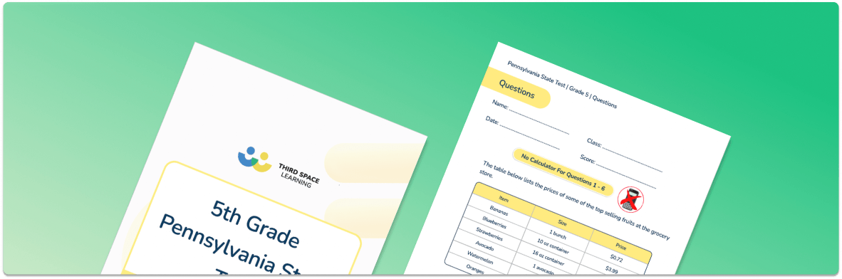 PSSA Practice Test 5th Grade