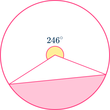 Area of a segment of a circle 9 US