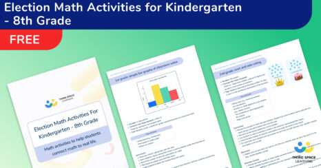 Election Math Activities: Real World Election Day Math For Kindergarten Through 8th Grade