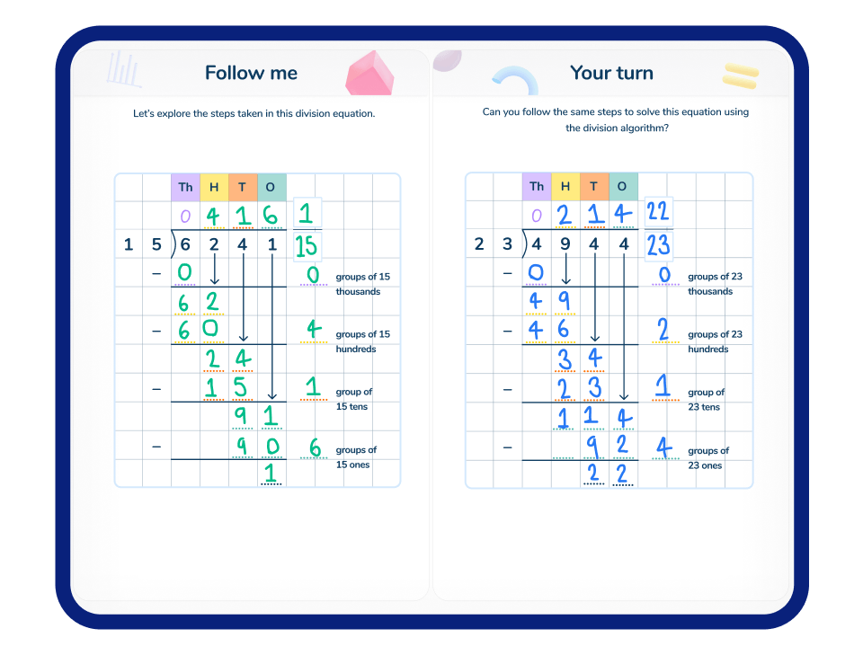 Worked example to increase student engagement 