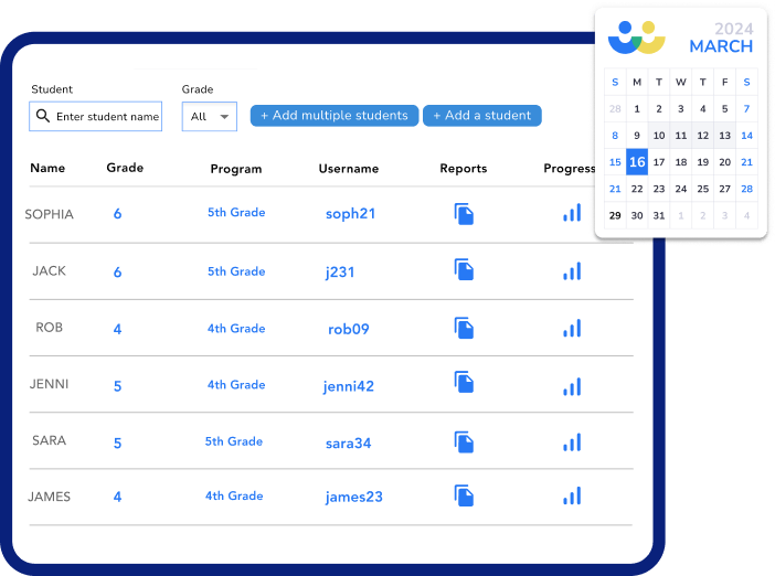 Flexible scheduling of high-impact tutoring 