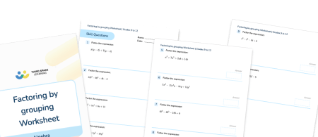 Factoring By Grouping Worksheet