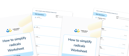 How To Simplify Radicals Worksheet