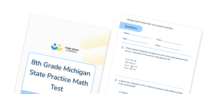 M-Step Practice Test 8th Grade