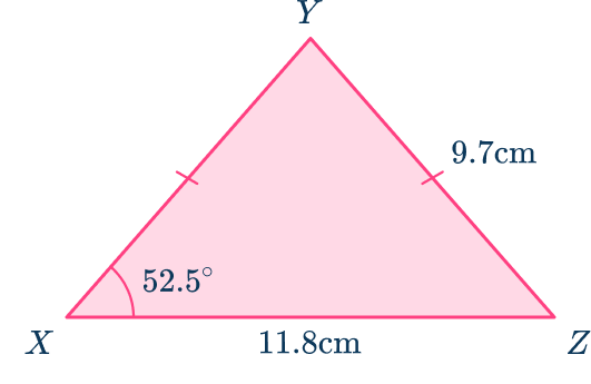 Trig formula for area of a triangle 10 US