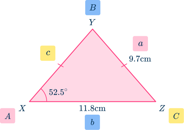 Trig formula for area of a triangle 11 US