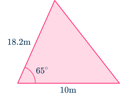 Trig formula for area of a triangle 6 US