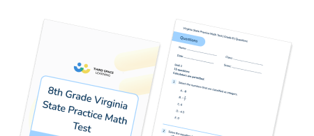 Virginia SOL Practice Test 8th Grade