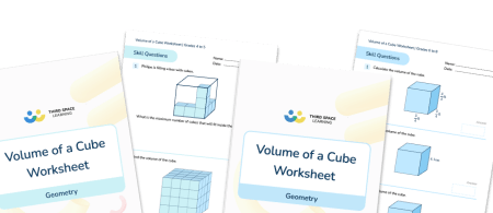 Volume Of A Cube Worksheet