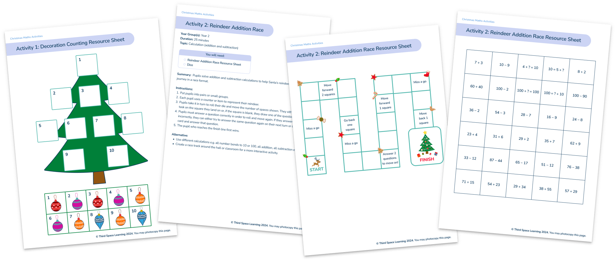 14 Best KS1 And KS2 Christmas Maths Activities