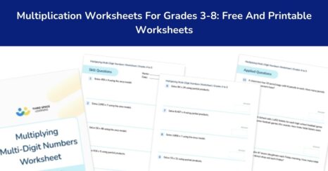 Multiplication Worksheets For Grades 3-8: Free And Printable Worksheets