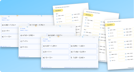 Daily Math Drills