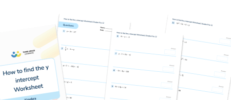 How To Find The Y Intercept Worksheet