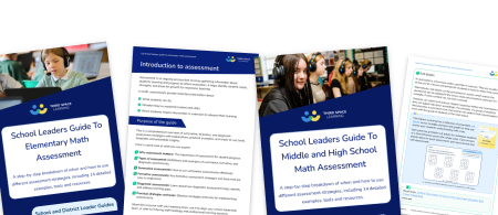 School Leaders Guide To Math Assessment