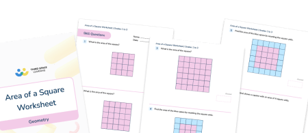 Area Of A Square Worksheet