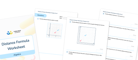 Distance Formula Worksheet