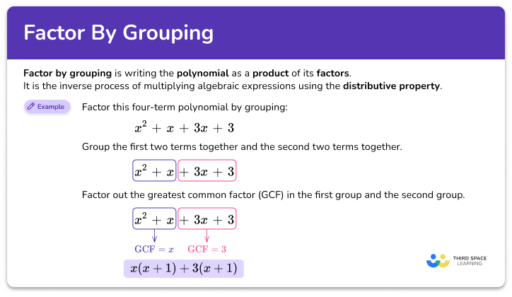 Factor by grouping