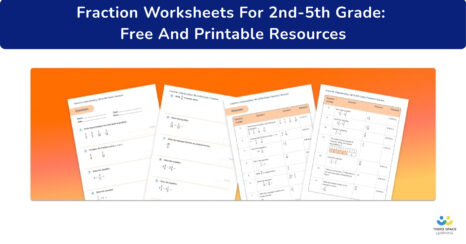 Fraction Worksheets For 2nd-5th Grade: Free And Printable Resources