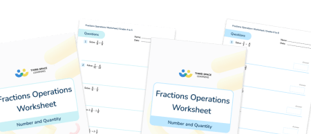 Fractions Operations Worksheet