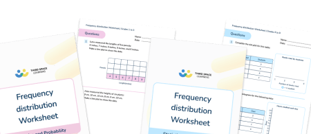 Frequency Distribution Worksheet