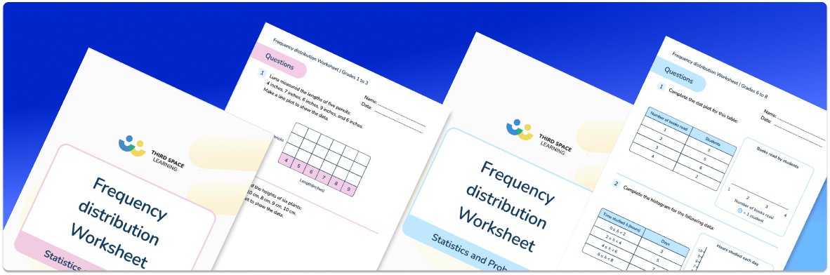 Frequency Distribution Worksheet