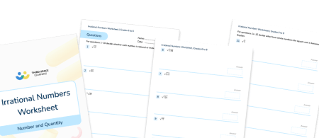 Irrational Numbers Worksheet