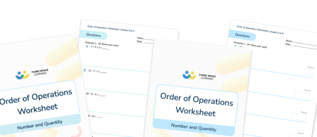 Order Of Operations Worksheet