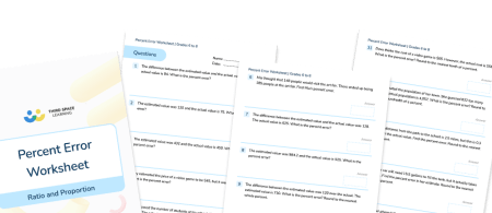 Percent Error Worksheet