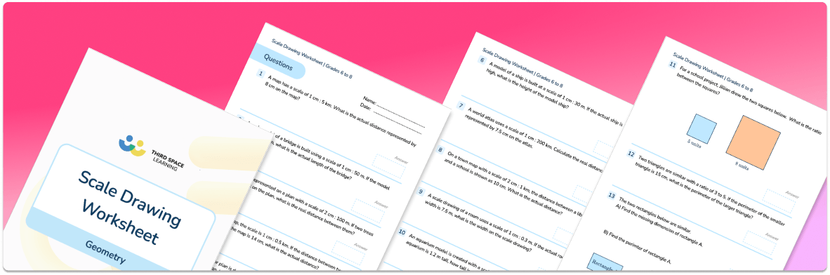 Scale Drawing Worksheet