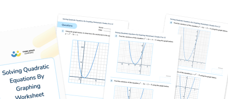 Solving Quadratic Equations By Graphing Worksheet