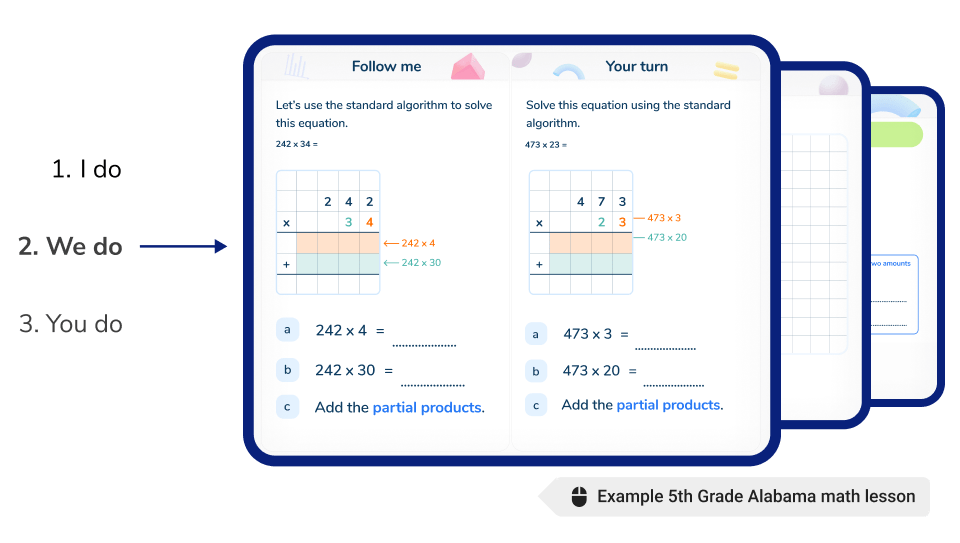 <h4>Alabama-aligned math lessons</h4><br>