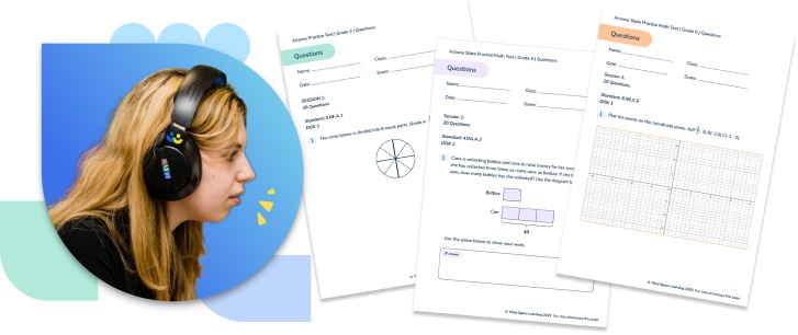 3rd Grade To 8th Grade Arizona AASA Practice Tests