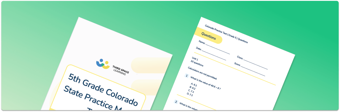 5th Grade Colorado CMAS Practice Test