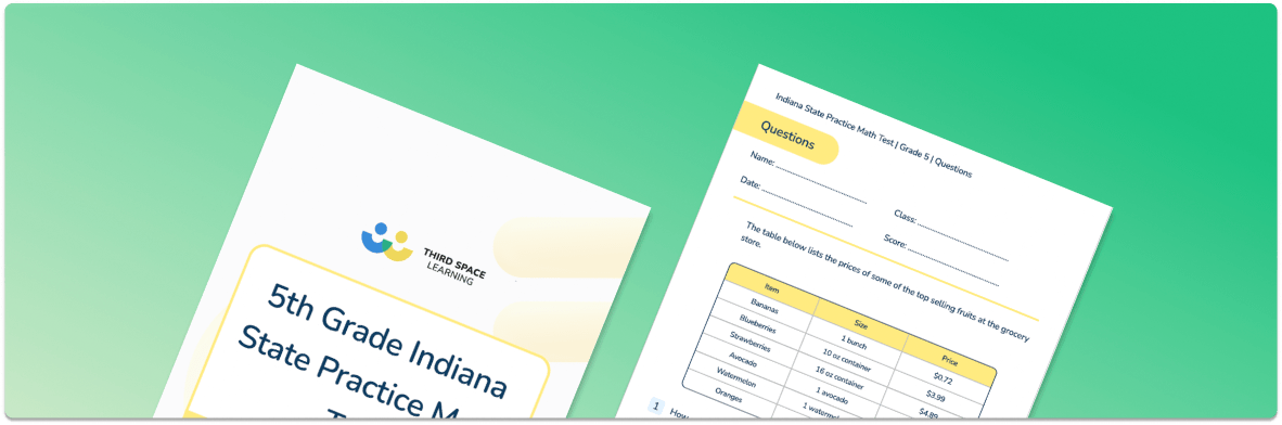 5th Grade Indiana ILEARN Practice Test
