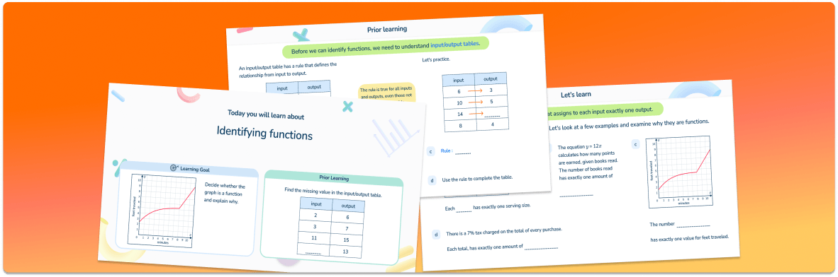 8th Grade Math Intervention Pack