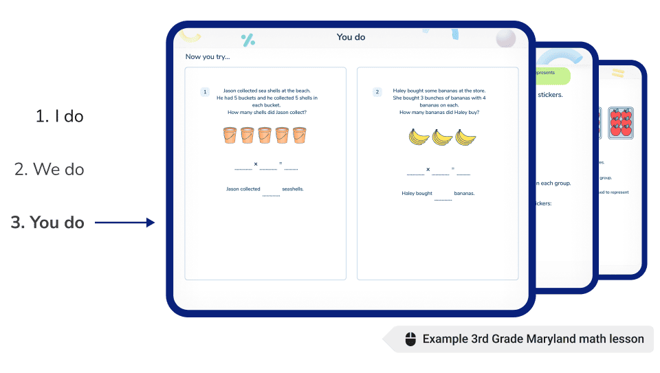 <h4>Maryland-Aligned math lessons</h4><br>