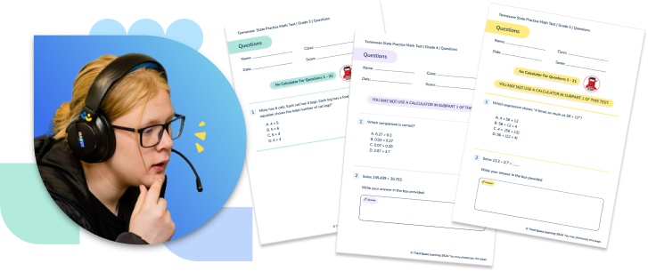 3rd Grade To 8th Grade Tennessee TCAP Practice Tests
