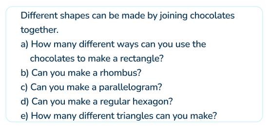 Easter maths activity questions 