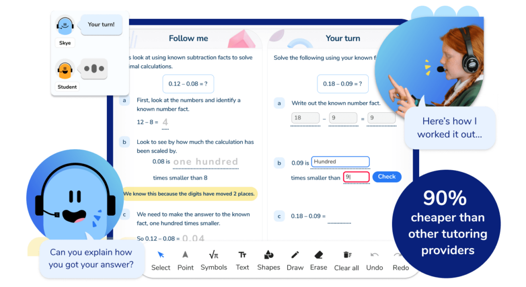 AI tutor unlike other provider non phase specific