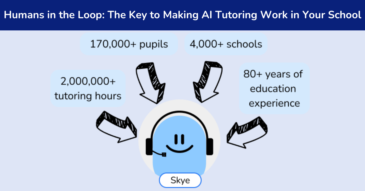 AI tutoring human expertise